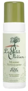 Le Petit Olivier Arctisztító hab olívaolajjal és aloe vera 150 ml