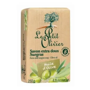 Le Petit Olivier Olívaolaj extra finom natúr szappan (Extra Mild Surgras Soap) 250 g