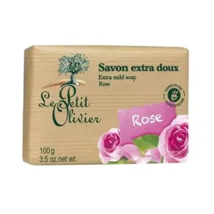 Le Petit Olivier Rózsa extra finom szappan (Extra Mild Soap) 100 g