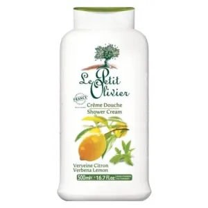 Le Petit Olivier Verbena és citrom krémtusfürdő (Shower Cream) 500 ml