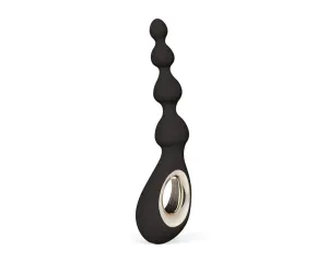 LELO Soraya Beads - akkus, vízálló anál vibrátor (fekete) #1348548
