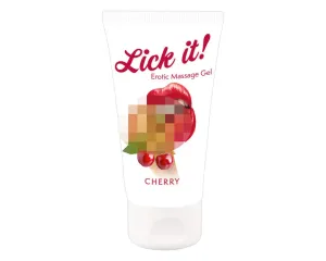 Lick it! - 2in1 ehető síkosító - cseresznye (50ml) #321968
