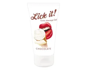 Lick it! - 2in1 ehető síkosító - fehércsoki (50ml) #321969