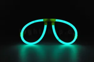 Világító szemüveg 1 db piros, zöld, kék, narancssárga, rózsaszín - LIGHT