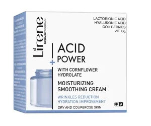 Lirene Hidratáló krém búzavirág-hidroláttal (Moisturizing Smoothing Cream) 50 ml