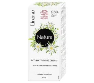 Lirene Mattító nappali bőrkrém Natura (Mattifying Cream) 50 ml
