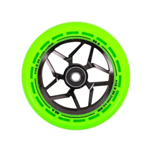 Roller kerék LMT L Wheel 115 mm ABEC 9 csapággyal  fekete-zöld