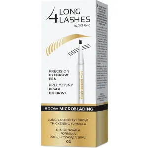 Long 4 Lashes Szemöldökceruza Brow Microblading (Precision Eyebrow Pen) 1,1 ml 02 Dark Brown