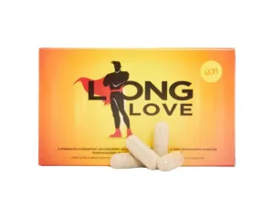 Long Love - magömlés késleltető étrend kiegészítő férfiaknak (4 db)