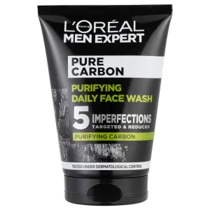 L´Oréal Paris Arctisztító gél aktív szénnel Men Expert Pure Carbon (Purifying Daily Face Wash) 100 ml
