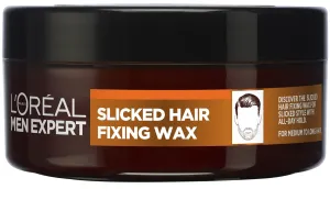 L´Oréal Paris Fixáló viasz a sima haj megjelenéséért Men Expert (Slicked Hair Fixing Wax) 75 ml