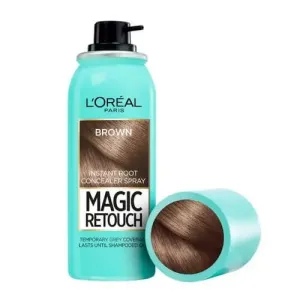 L´Oréal Paris Hajlenövést és ősz hajszálakat fedő korrektor Magic Retouch (Instant Root Concealer Spray) 75 ml 07 Black