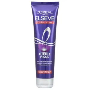 L´Oréal Paris Tápláló maszk szőke és melírozott hajra Elseve Color Vive (Purple Mask) 150 ml