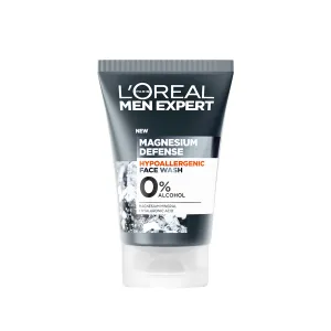 L´Oréal Paris Tisztító bőrgél érzékeny bőrre Men Expert Magnesium Defense (Face Wash) 100 ml
