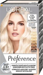 L´Oréal Paris Világosító hajfesték Blondissimes Préférence Ultra Platinum