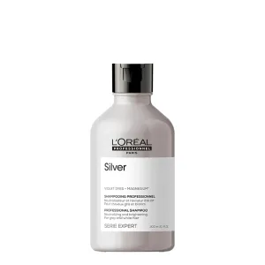 L´Oréal Professionnel Ezüst sampon ősz és fehér hajszálakra Magnesium Silver (Neutralising Shampoo For Grey And White Hair) 500 ml