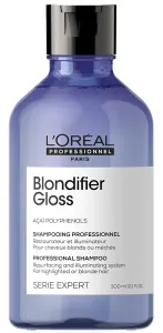 L´Oréal Professionnel Regeneráló és fényesítő sampon szőke hajra Série Expert Blondifier (Gloss Shampoo) 300 ml