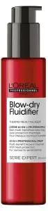 L´Oréal Professionnel Öblítést nem igénylő hővédő krém alakmemóriával Serie Expert Blow-Dry Fluidifier (Shape Memory Cream - Leave in) 150 ml