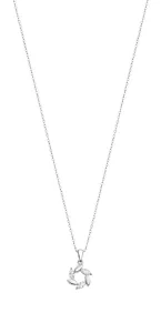 Lotus Silver Időtálló ezüst nyaklánc cirkónium kövekkel LP3188-1/1 (nyaklánc, medál)