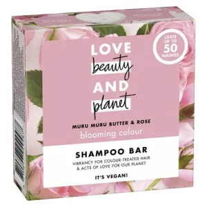 Love Beauty and Planet Szilárd sampon rózsa olajjal és Muru Muru vajjal (Shampoo Bar) 90 g