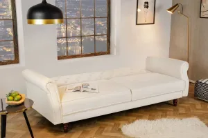 Design ágyazható kanapé Talise 220 cm natúr