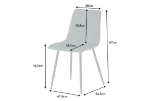 Design szék Argentinas zöld
