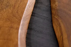 Design dohányzóasztal Argentinas 110 cm mangó - pala