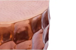 Stílusos dohányzóasztal Alijah 55 cm rézszínű