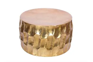 Stílusos dohányzóasztal Alijah 70 cm aranyszínű