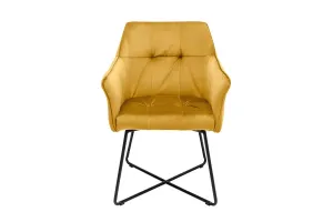 Stílusos szék Giuliana mustár
