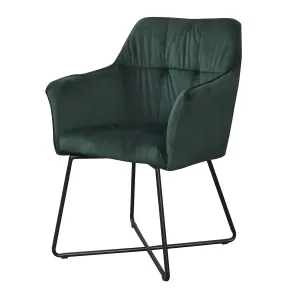 Stílusos szék Giuliana zöld