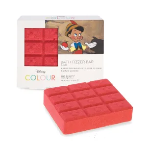 Mad Beauty Táblás csokoládé formájú pezsgő fürdőbomba Colour Bath Fizzer Bar Pinocchio 130 g