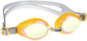 Gyermek úszószemüveg mad wave aqua rainbow goggles junior sárga