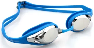 úszószemüveg mad wave alligator goggles mirror kék