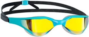 úszószemüveg mad wave razor rainbow goggles türkiz