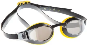 úszószemüveg mad wave x-look mirror racing goggles sárga