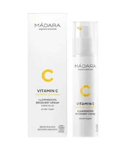 MÁDARA Bőrvilágosító arckrém Vitamin C (Illuminating Recovery Cream) 50 ml