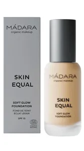 MÁDARA Folyékony smink SPF 15 Skin Equal (Soft Glow Foundation) 30 ml 30 Rose Ivory