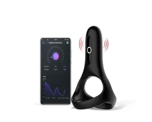 Magic Motion Rise - okos, akkus vibrációs péniszgyűrű (fekete)