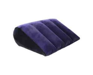 Magic Pillow - Felfújható szexpárna - ék alakú (lila)
