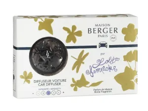 Maison Berger Paris Autóillatosító diffúzor ajándékkészlet Gun metal + utántöltő Lolita Lempicka