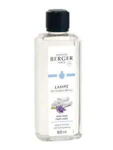 Maison Berger Paris Katalitikus lámpa utántöltő Frissen mosott ruha Fresh Linen (Lampe Recharge/Refill) 500 ml