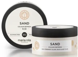 Maria Nila Gyengéd tápláló maszk tartós színpigmentek nélkül 8.32 Sand (Colour Refresh Mask) 750 ml