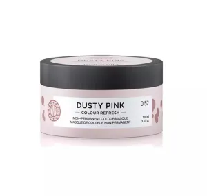 Maria Nila Gyengéd tápláló maszk tartós színpigmentek nélkül 0.52 Dusty Pink (Colour Refresh Mask) 100 ml