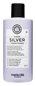 Maria Nila Hidratáló kondicionáló a sárga hajszín semlegesítésére Sheer Silver (Conditioner) 1000 ml
