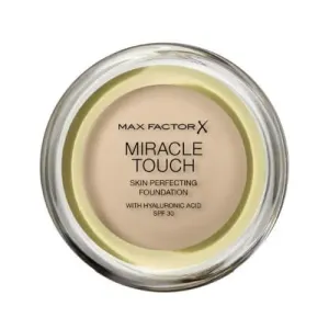 Max Factor Habos alapozó Miracle Touch (Skin Perfecting Foundation) 11,5 g 45