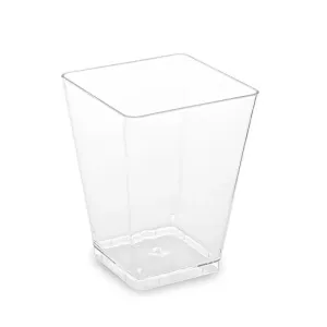 Fingerfood pohár 5,8x5,8x7,6cm / 20db - MAZUREK