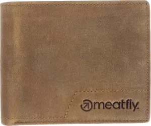 Meatfly Férfi bőr pénztárca Eliot Premium Oak