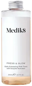 Medik8 Csere utántöltő a hámlasztó PHA tonikhoz Press & Glow (Daily Exfoliating PHA Tonic Refill) 200 ml