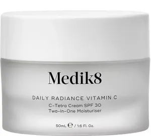 Medik8 Hidratáló krém 2 az 1-ben Daily Radiance C- Vitaminnal SPF 30 (Moisturizing Cream) 50 ml